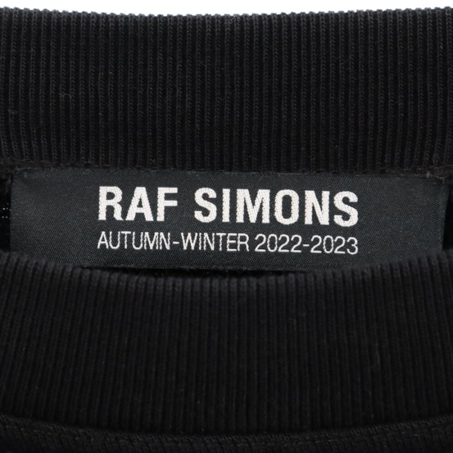 RAF SIMONS ラフシモンズ 22AW DESTROYED CREW NECK SWEAT RAF SIMONS ラフシモンズ 22AW DESTROYED CREW NECK SWEAT