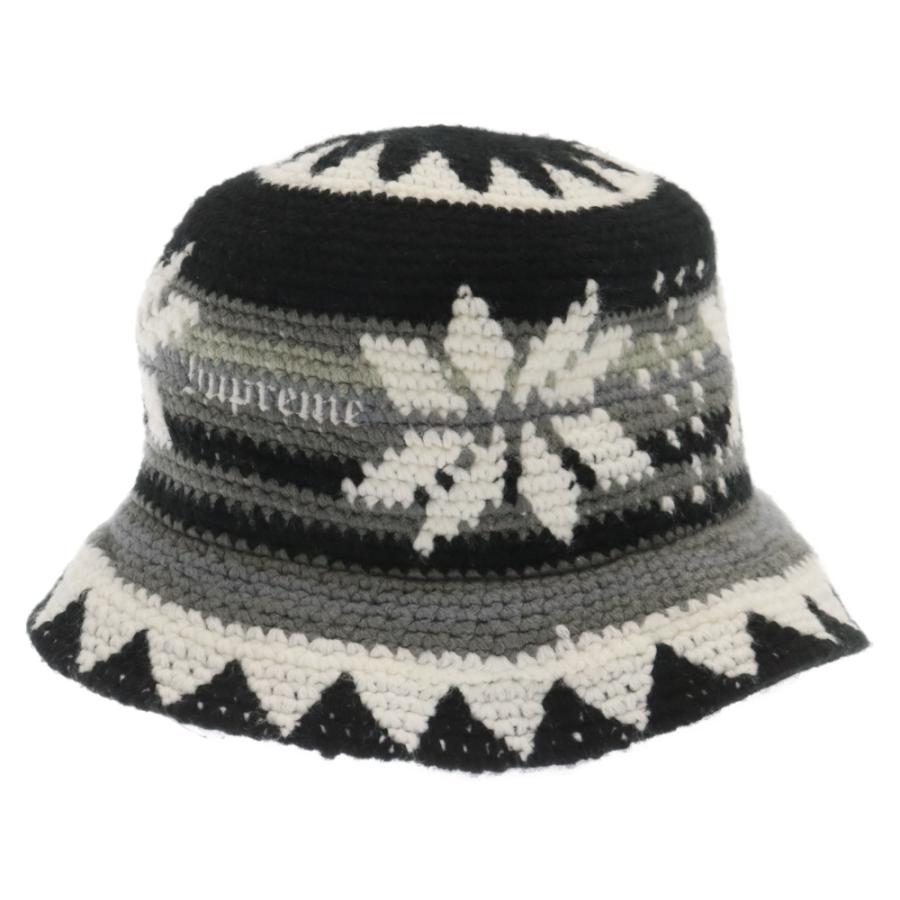 【supreme】バケットハット 黒白パターン シュプリーム Supreme シュプリーム バケットハット メンズ レディース