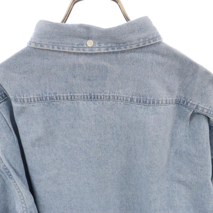 Supreme SUPREME シュプリーム 18SS Denim Shirt 袖ロゴ デニム