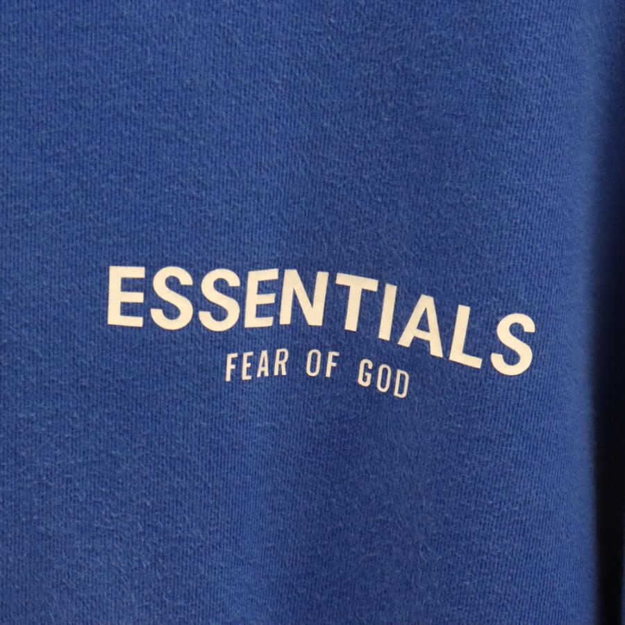 FOG Essentials フィアオブゴッド エッセンシャル TMC CRENSHAW HOODIE ロゴプリントプルオーバーパーカー フーディー ブルー｜shopbring｜04