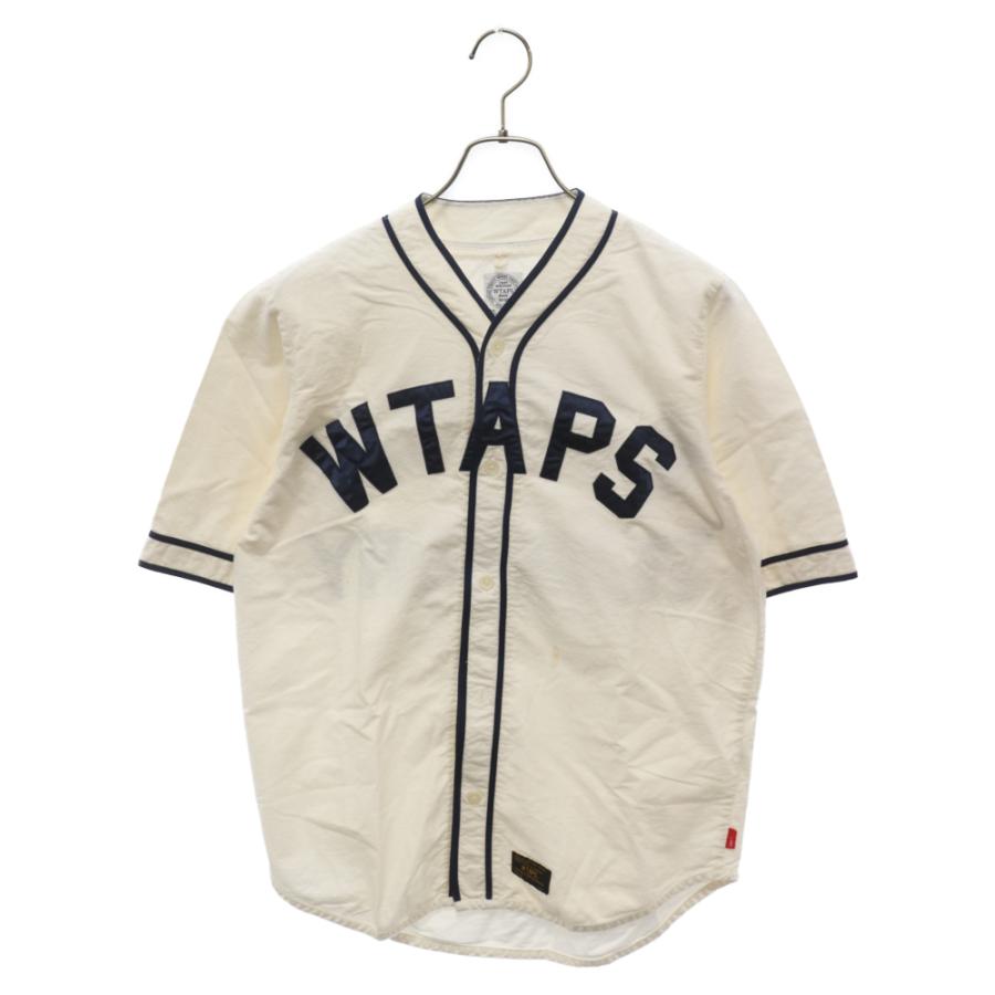 WTAPS ダブルタップス 16SS LEAGUE SS SHIRT COTTON OXFORD ロゴ WTAPS ダブルタップス 16SS LEAGUE SS SHIRT COTTON OXFORD ロゴ