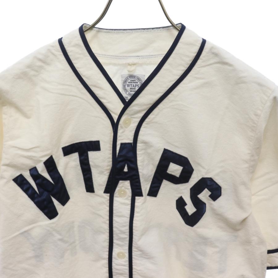 WTAPS ダブルタップス 16SS LEAGUE SS SHIRT COTTON OXFORD ロゴ WTAPS ダブルタップス 16SS LEAGUE SS SHIRT COTTON OXFORD ロゴ