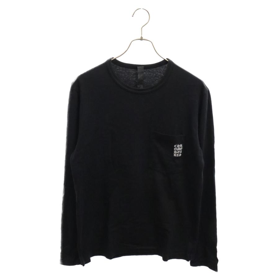 CHROME HEARTS クロムハーツ Y NOT L/S Tee ワイノット ロゴ刺繍 CHROME HEARTS クロムハーツ Y NOT L/S Tee ワイノット ロゴ刺繍