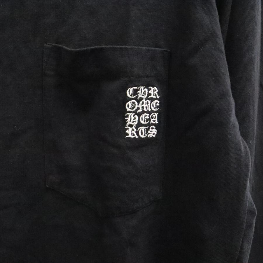 CHROME HEARTS クロムハーツ Y NOT L/S Tee ワイノット ロゴ刺繍 CHROME HEARTS クロムハーツ Y NOT L/S Tee ワイノット ロゴ刺繍