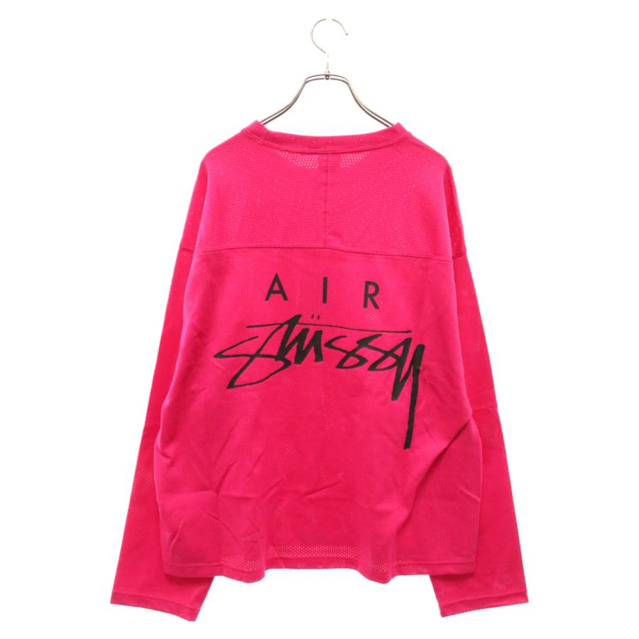 NIKE ナイキ ×STUSSY Long Sleeve Top ステューシー ロングスリーブカットソー 長袖Tシャツ ロンT ピンク FJ9164-615 NIKE ナイキ ×STUSSY Long Sleeve Top ステューシー ロングスリーブカットソー 長袖Tシャツ ロンT ピンク FJ9164-615