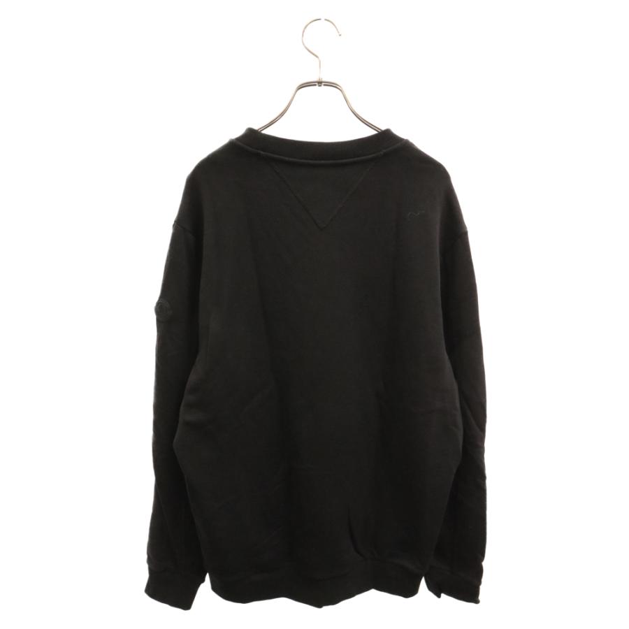 MONCLER（モンクレール） 23AW FELPA GIROCOLLO フロッキーロゴ