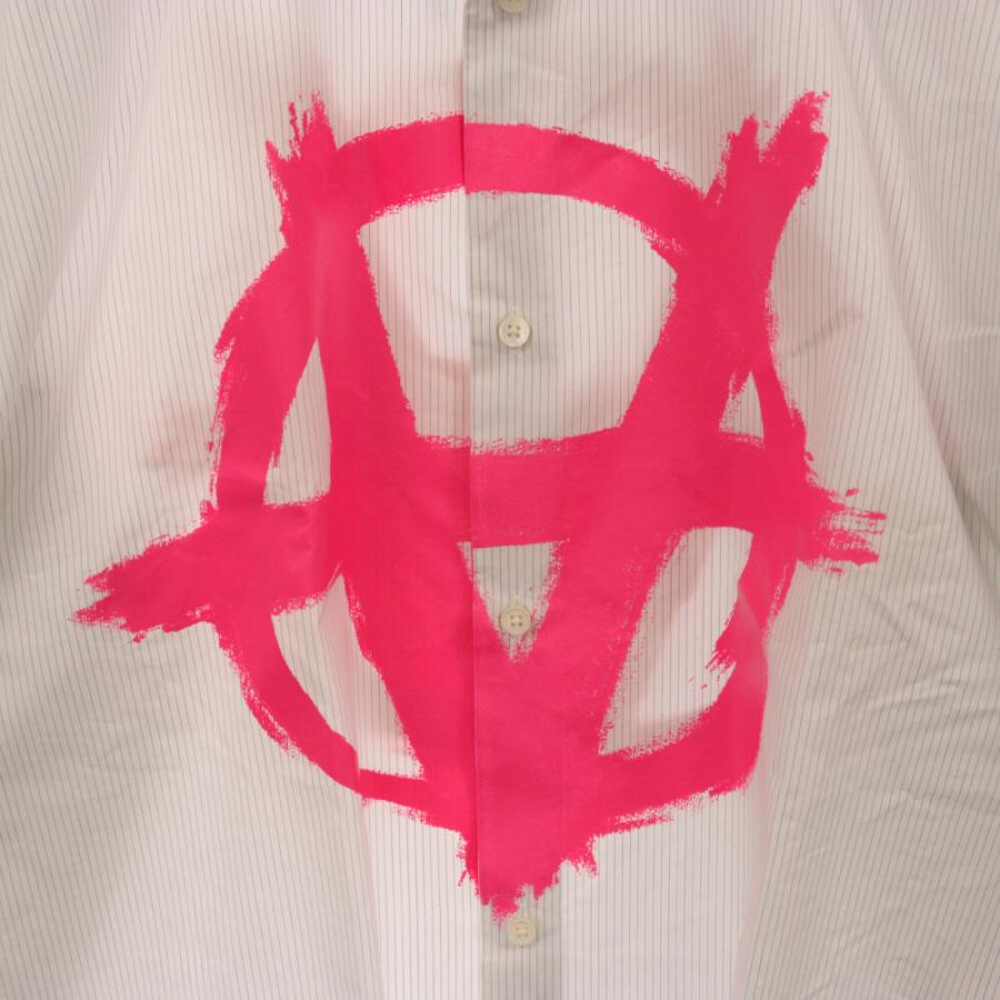 VETEMENTS ヴェトモン　シャツ　ANARCHY LOGO VETEMENTS Double Anarchy Logo Shirt