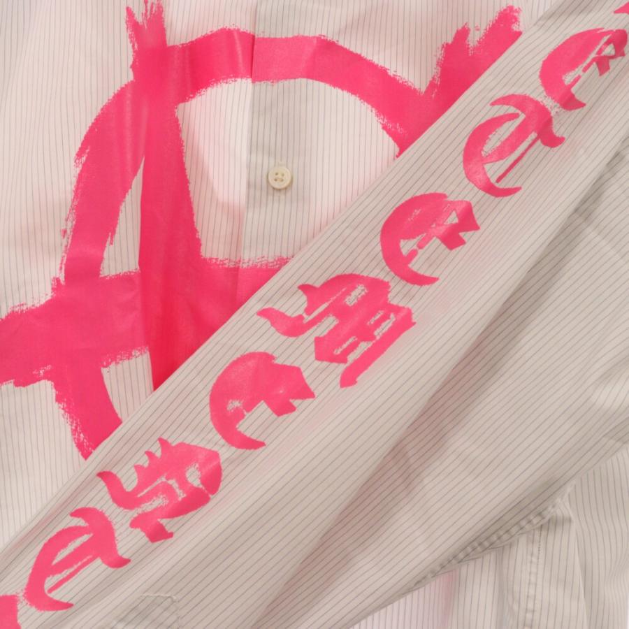 VETEMENTS ヴェトモン 21AW DOUBLE ANARCHY LOGO SHIRT ダブル 