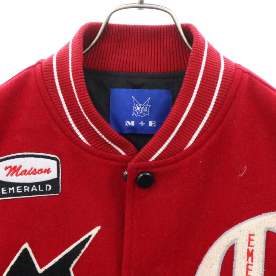 MAISON EMERALD メゾンエメラルド EMBROIDERY BASEBALL JACKET 刺繍 