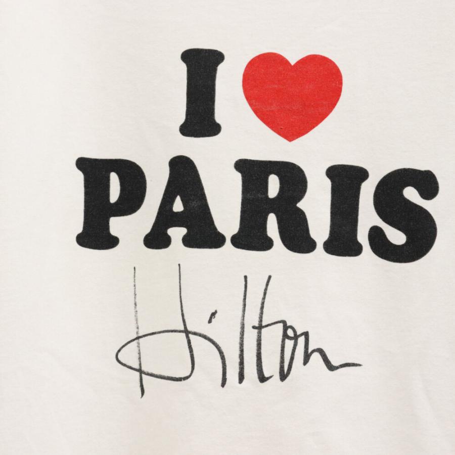 VETEMENTS ヴェトモン 20SSI LOVE PARISプリントオーバーサイズ クルー 