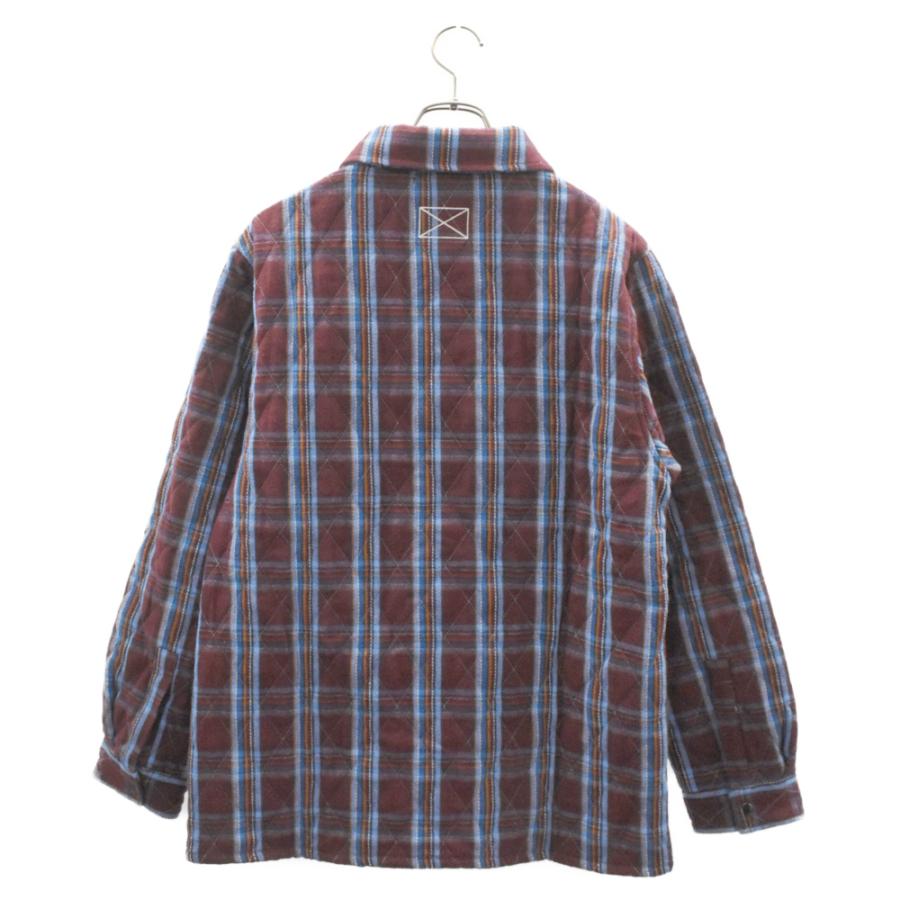 MLVINCE メルヴィンス QUILTED CHECK SHIRTS JACKET キルテッド長袖 
