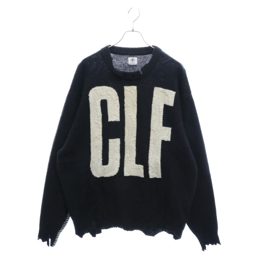 セントマイケル 22AW CLF MEN KNIT フロントデザイン ニットセーター 