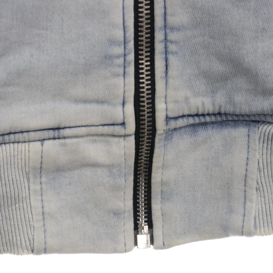 DIESEL（ディーゼル） Denim Hoodie フロントロゴ デニム フルジップ