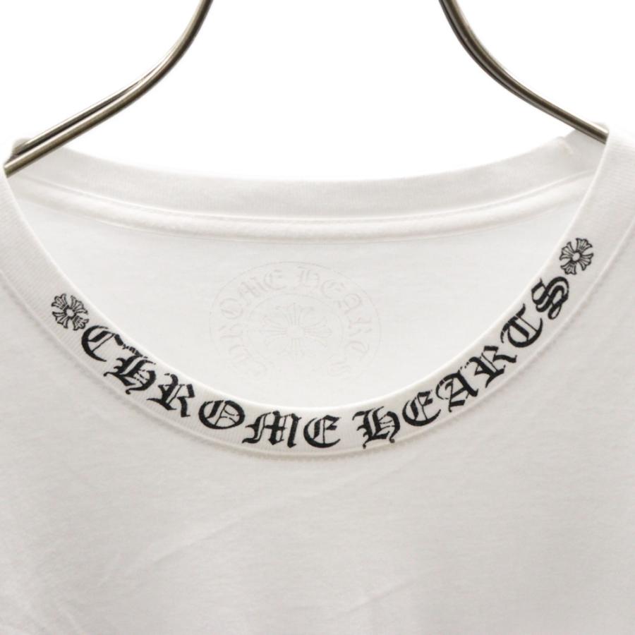 新品　クロムハーツ(chrome hearts) ネックロゴプリント L CHROME HEARTS クロムハーツ Neck Logo L/S Tee ネックロゴプリント