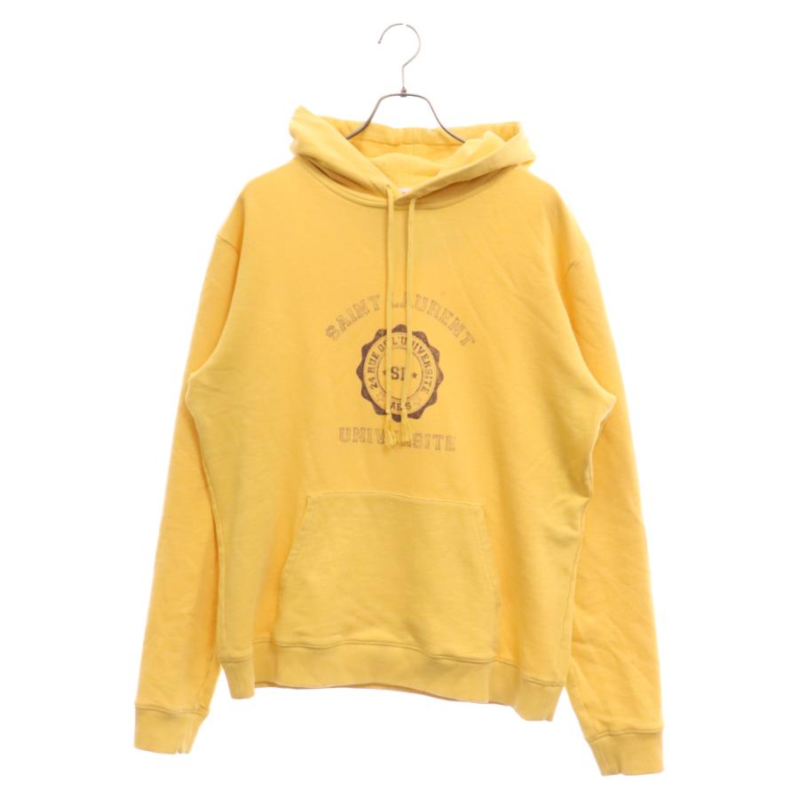 SAINT LAURENT PARIS サンローランパリ ヴィンテージ加工 フロントロゴ  