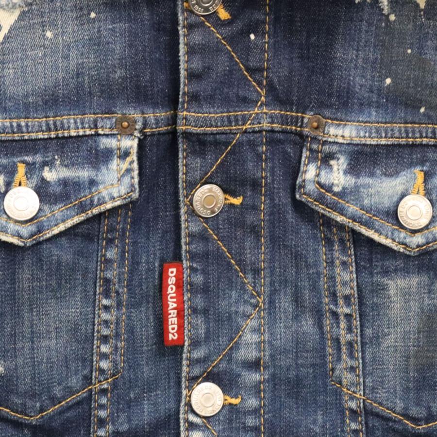 DSQUARED2（ディースクエアード） 18AW PAINT DENIM JACKET ペイント