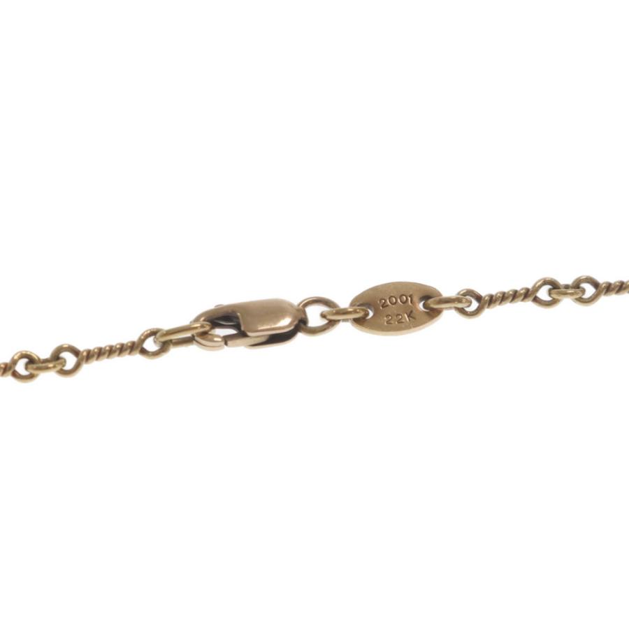 CHROME HEARTS クロムハーツ 20inch 22K NECKCHAIN T20 ツイスト 