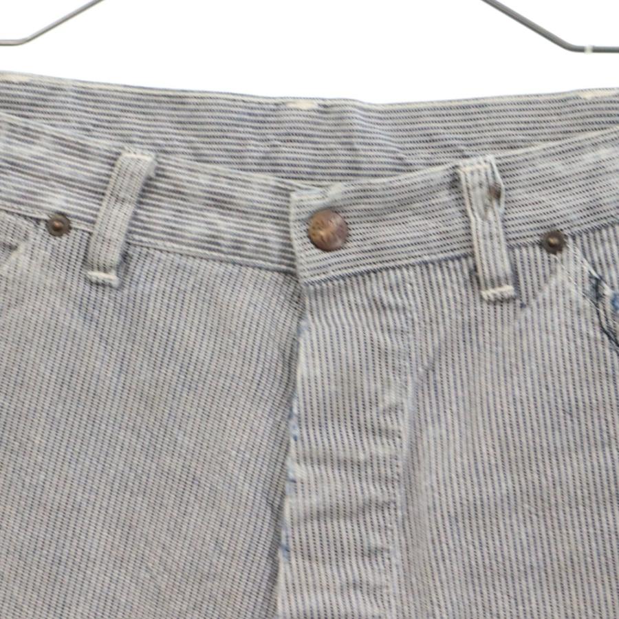 セントマイケル 24SS DENIM PANTS / HICKORY ダメージ加工 セントマイケル 24SS DENIM PANTS / HICKORY ダメージ加工