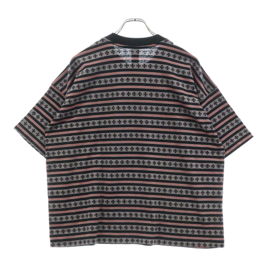CHROME HEARTS クロムハーツ ×MATTY BOY Y Not Stripe Cross Tee CHROME HEARTS クロムハーツ ×MATTY BOY Y Not Stripe Cross Tee