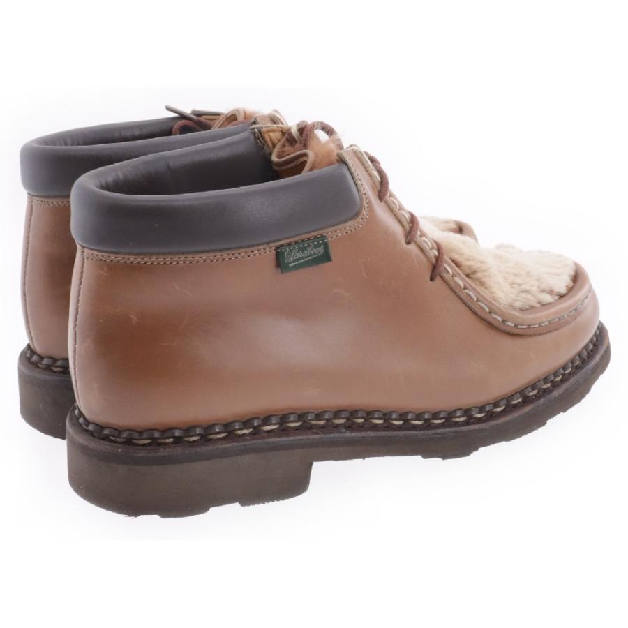 美品パラブーツ MILLA ブーツ レディース Paraboot（パラブーツ） MILLA LAPIN ミラ ラパン チロリアンブーツ