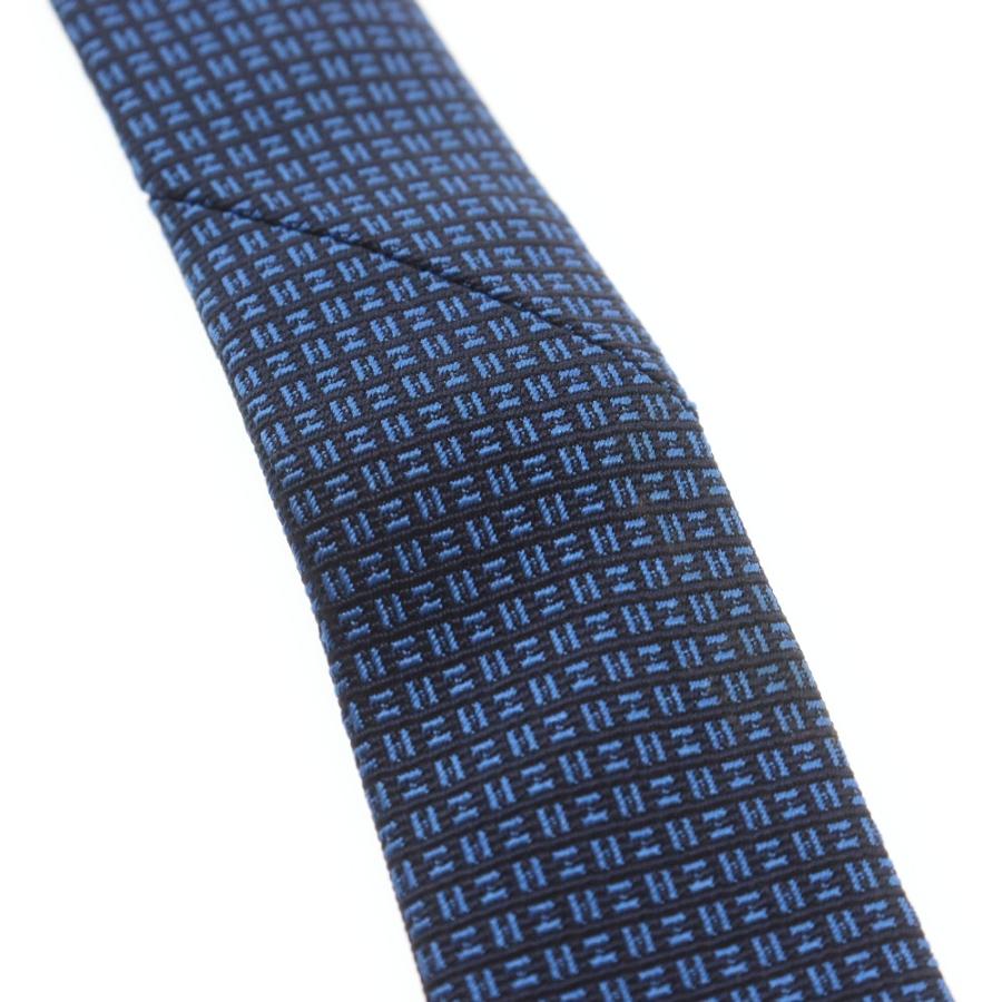 HERMES（エルメス） H総柄シルクネクタイ ブルー 339265T : BRING