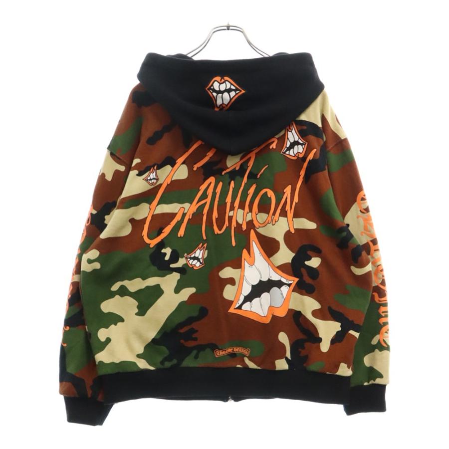 クロムハーツ Chrom hearts マッティボーイ 22AW ジップパーカー CHROME HEARTS（クロムハーツ） 22AW ×マッティボーイPPO CAUTION HD