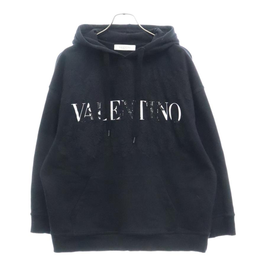 VALENTINO ヴァレンチノ 刺繍デザイン フロントロゴ プルオーバー 