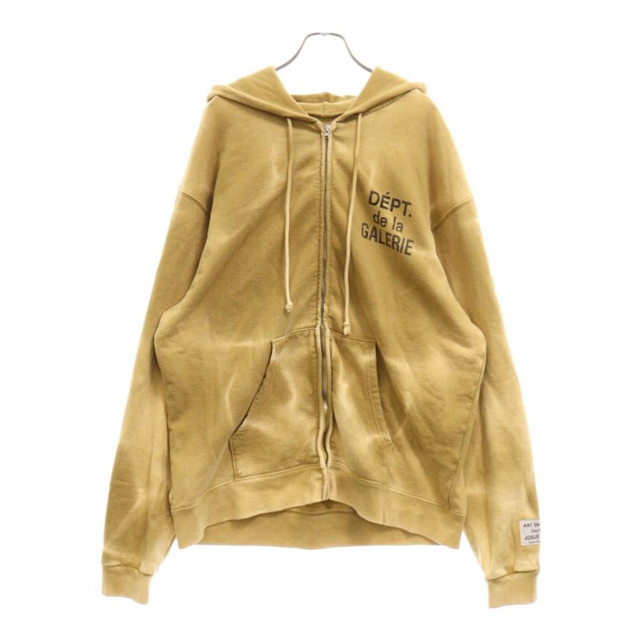 GALLERY DEPT. ギャラリーデプト WASH ZIP HOODIE ウォッシュ加工 ロゴ 