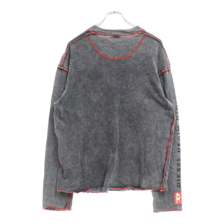 DIESEL ディーゼル T-WEEK-LS ロゴプリント長袖カットソー ロンT DIESEL ディーゼル T-WEEK-LS ロゴプリント長袖カットソー ロンT