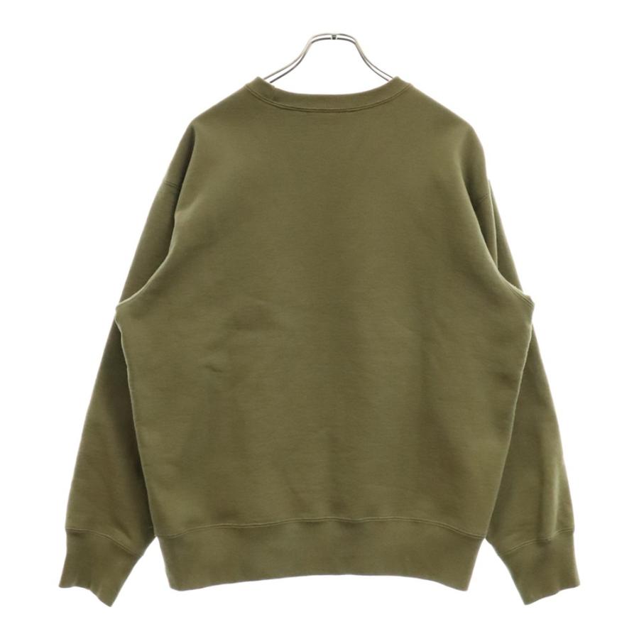 期間限定セール WTAPS×Supreme クルーネックスウェットトレーナー カーキ