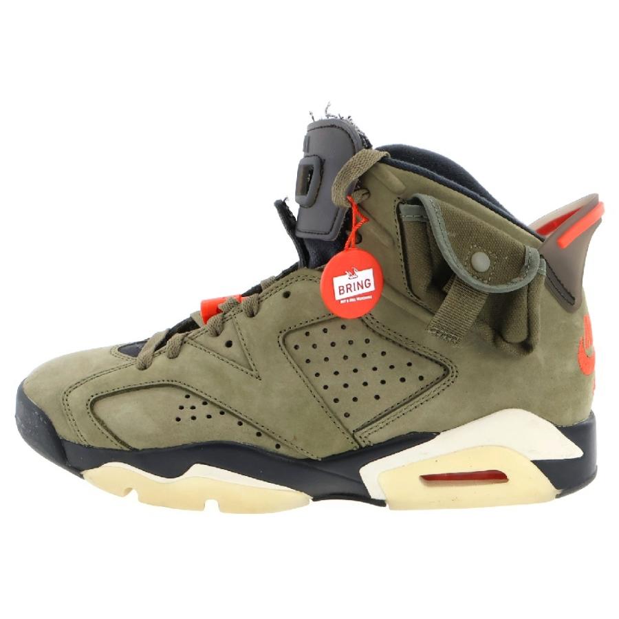 NIKE ナイキ ×Travis Scott AIR JORDAN 6 RETRO SP トラビススコット 