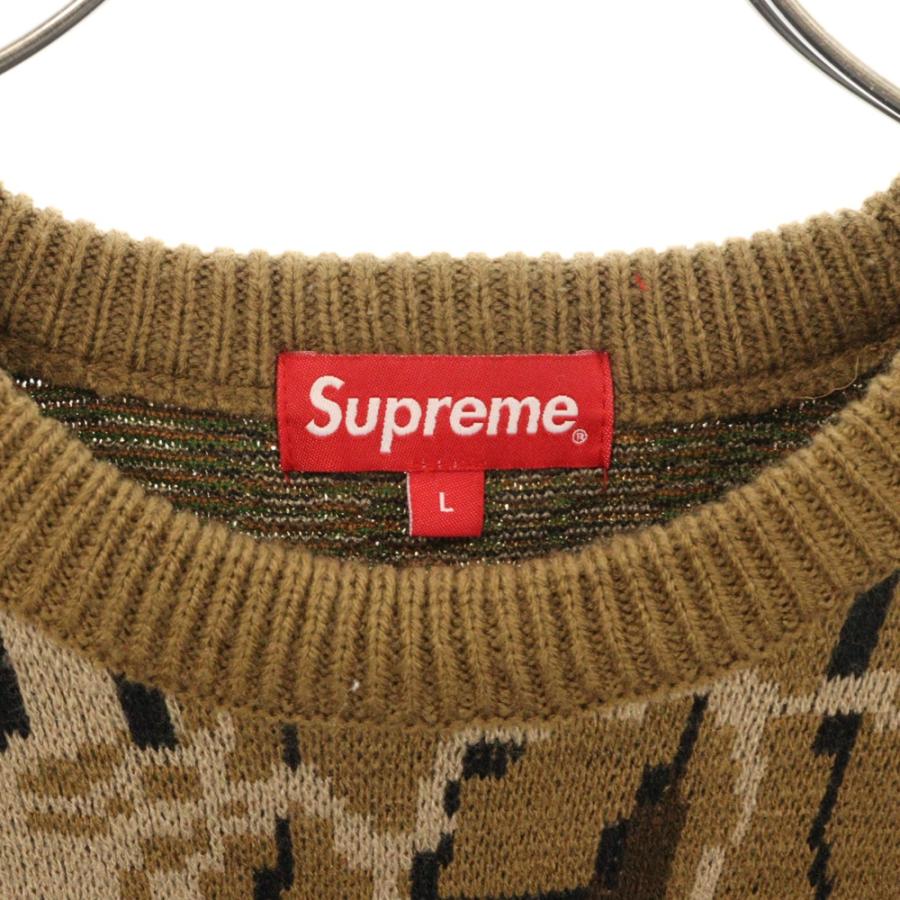 Supreme SUPREME シュプリーム 22AW Trebark Camo Sweater カモ Supreme SUPREME シュプリーム 22AW Trebark Camo Sweater カモ
