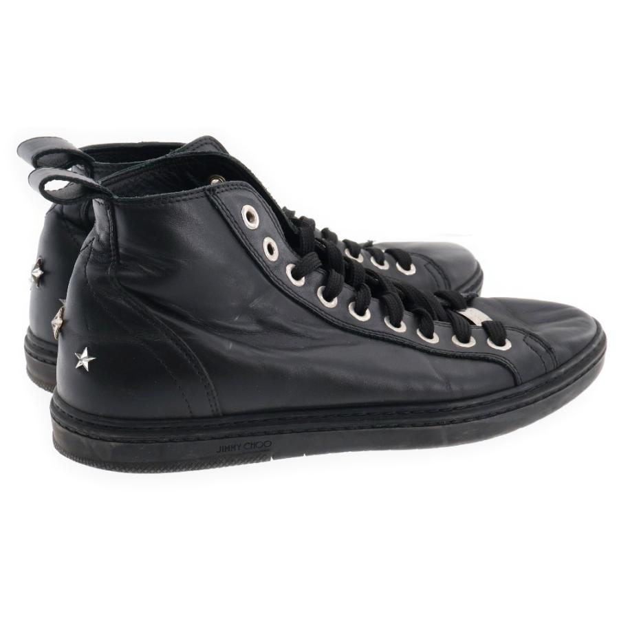 JIMMY CHOO ジミーチュウ COLT スタースタッズ レザーハイカット  