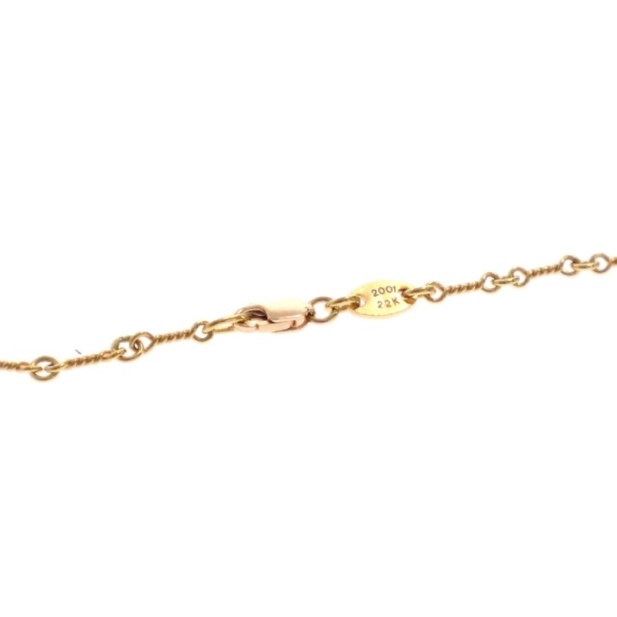 CHROME HEARTS（クロムハーツ） 22K NECKCHAIN T18 ツイストチェーン