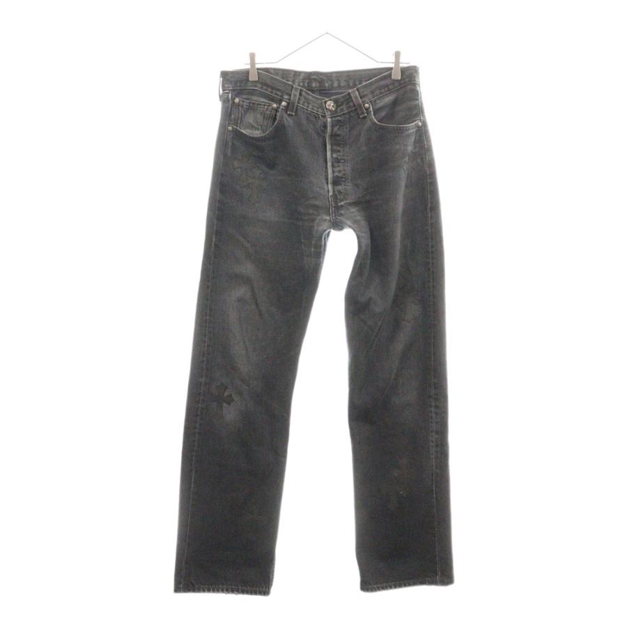 CHROME HEARTS クロムハーツ LEVI'S U VNTG JEAN BLK/RED TAB CHROME HEARTS クロムハーツ LEVI'S U VNTG JEAN BLK/RED TAB