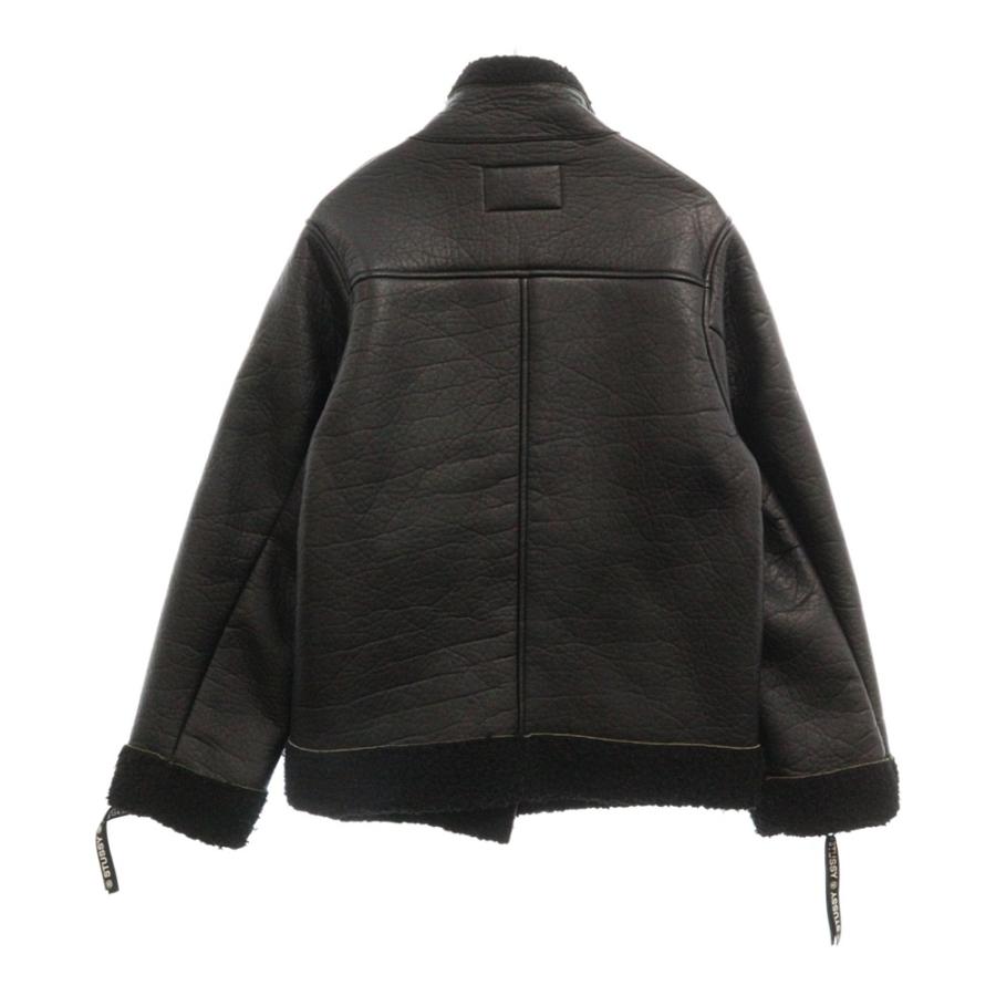STUSSY ステューシー フェイクムートンレザーライダース STUSSY ステューシー フェイクムートンレザーライダース