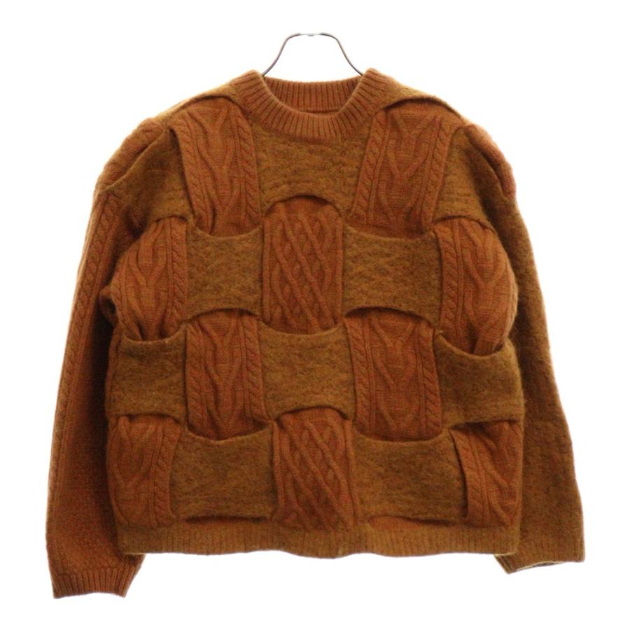YOKE ヨーク 20AW CROSSING CABLE CREW NECK KNIT 長袖ニット セーター 