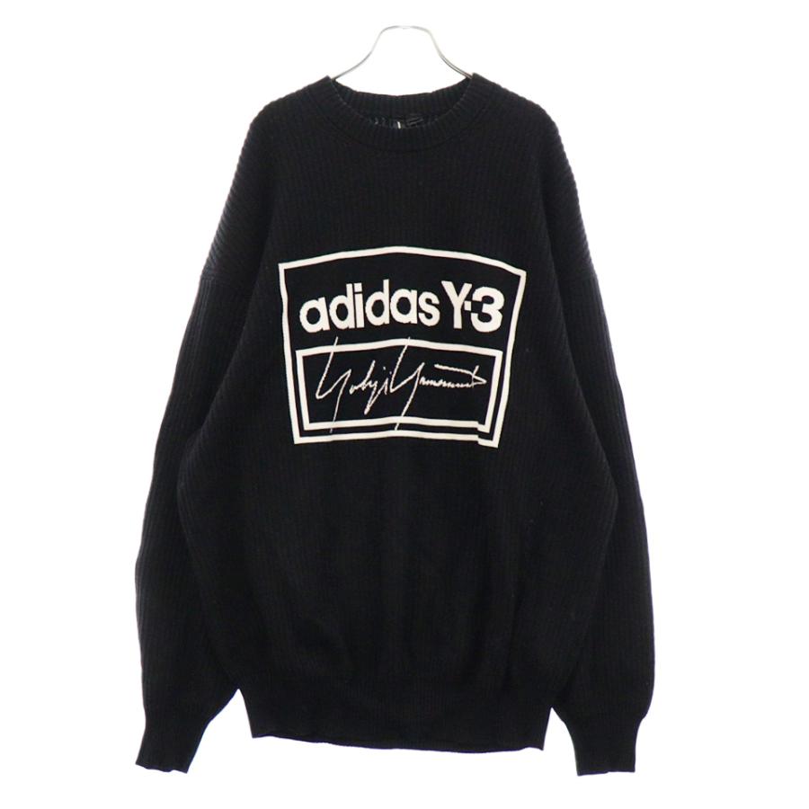 Y-3 ワイスリー U TECH KNIT CREW SWEATER ロゴ クルーネック Y-3 ワイスリー U TECH KNIT CREW SWEATER ロゴ クルーネック