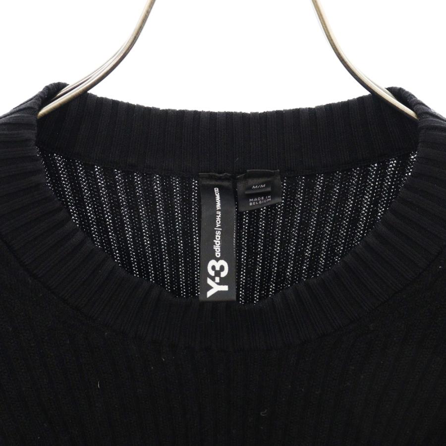 Y-3 ワイスリー U TECH KNIT CREW SWEATER ロゴ クルーネック Y-3 ワイスリー U TECH KNIT CREW SWEATER ロゴ クルーネック