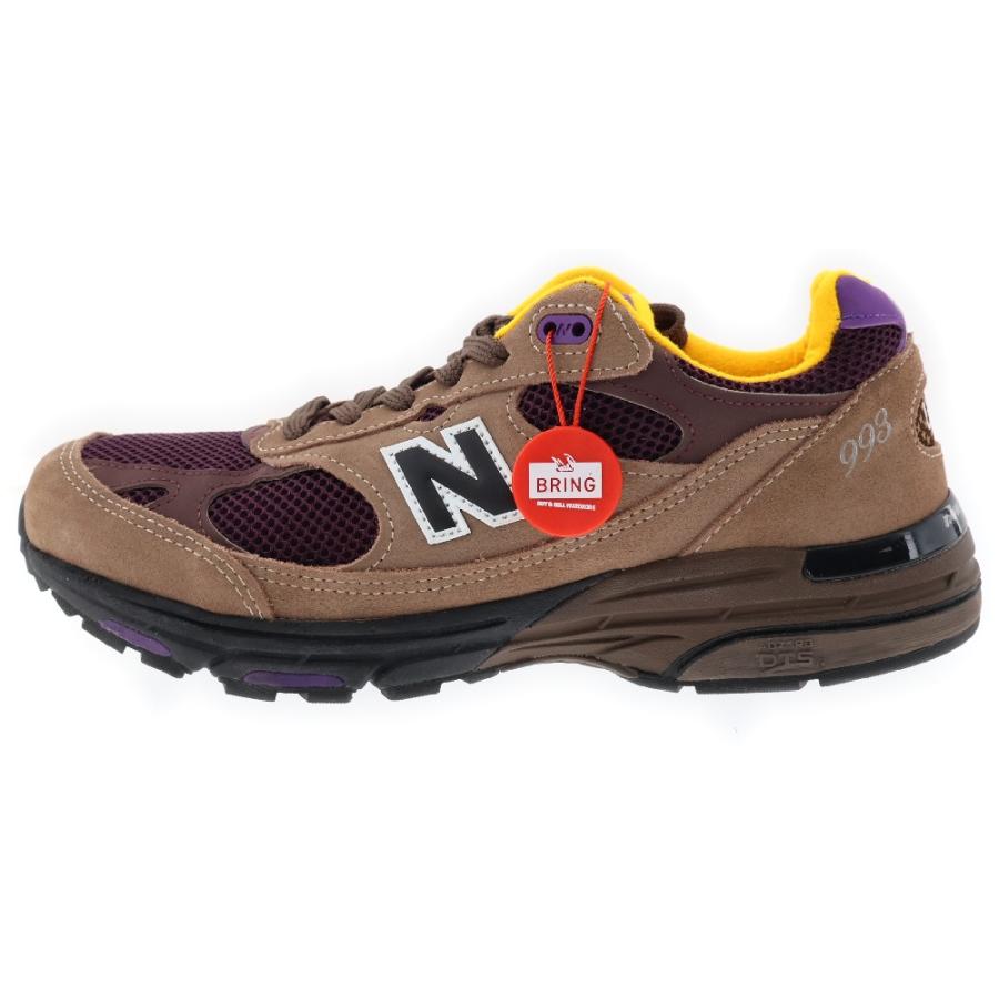 New Balance ニューバランス U993MU BROWN スエード ローカット 