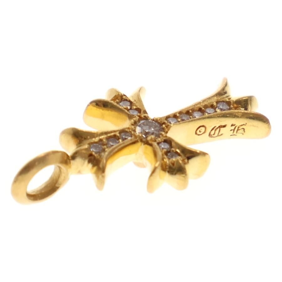CHROME HEARTS クロムハーツ 22K TNY CRSF P/DMND タイニー CHROME HEARTS クロムハーツ 22K TNY CRSF P/DMND タイニー
