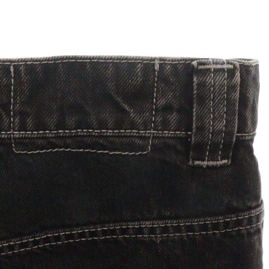 Maison Margiela (メゾンマルジェラ) ブラックペイント加工デニム 