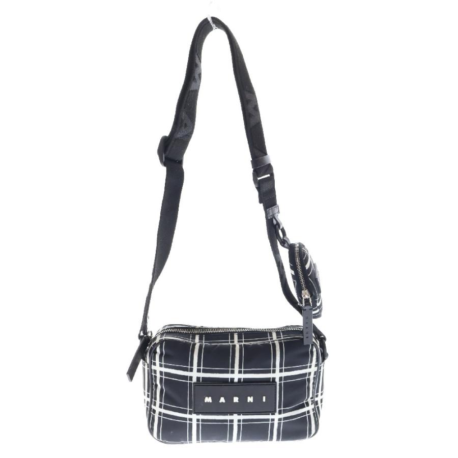 MARNI マルニ Puff checked camera bag パフチェックドカメラ