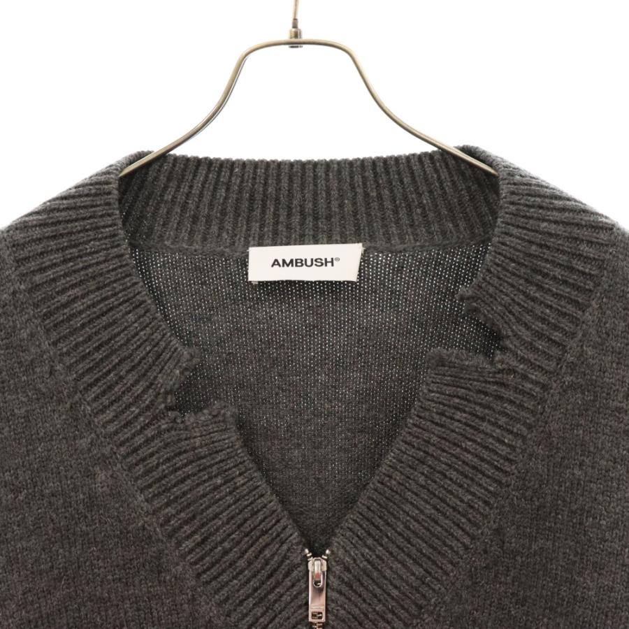 AMBUSH アンブッシュ 23AW KNIT ZIP CARDIGAN ニットジップ AMBUSH アンブッシュ 23AW KNIT ZIP CARDIGAN ニットジップ