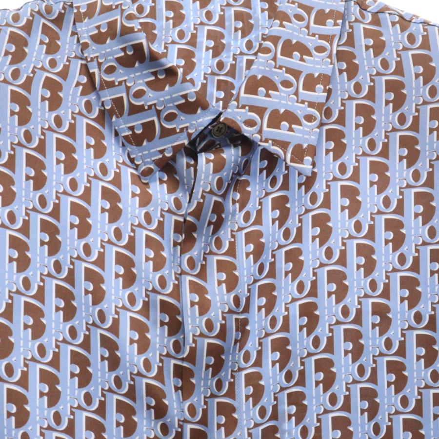 Dior オブリーク柄　長袖シャツ DIOR(ディオール) Oblique Overshirt総柄長袖シャツ023M550AT099