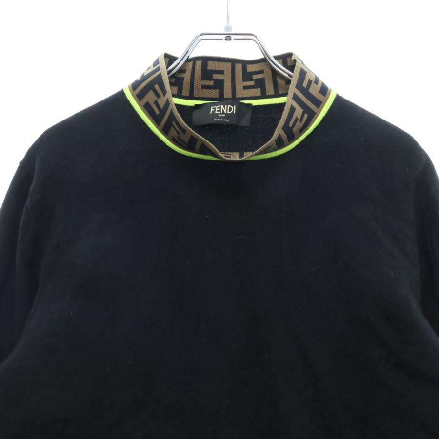 FENDI フェンディ FF Logo Sweater FFロゴ ズッカ柄 ハイネック FENDI フェンディ FF Logo Sweater FFロゴ ズッカ柄 ハイネック