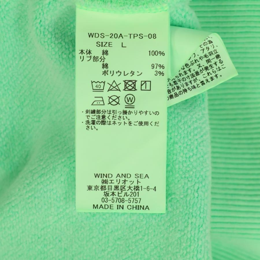 WIND AND SEA ウィンダンシー FRONT LOGO SWEATSHIRTW DS-20A WIND AND SEA ウィンダンシー FRONT LOGO SWEATSHIRTW DS-20A