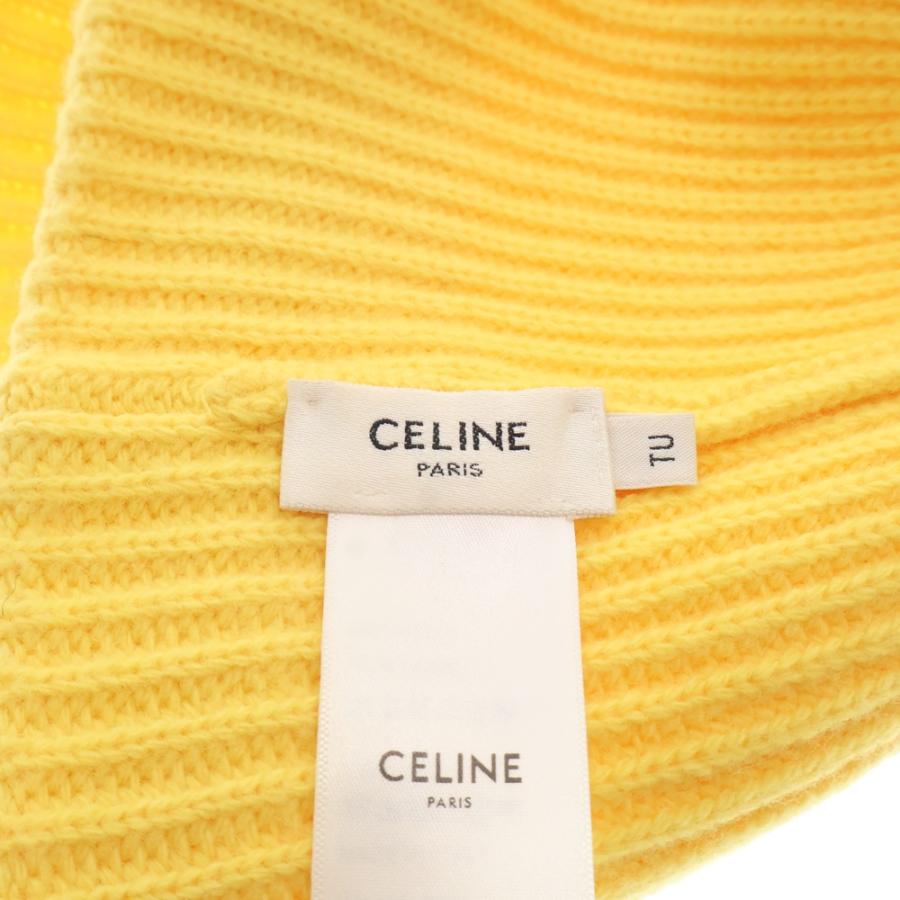 CELINE セリーヌ Embroidered Knit Wool Beanie 2A61W535Q エン CELINE セリーヌ Embroidered Knit Wool Beanie 2A61W535Q エン
