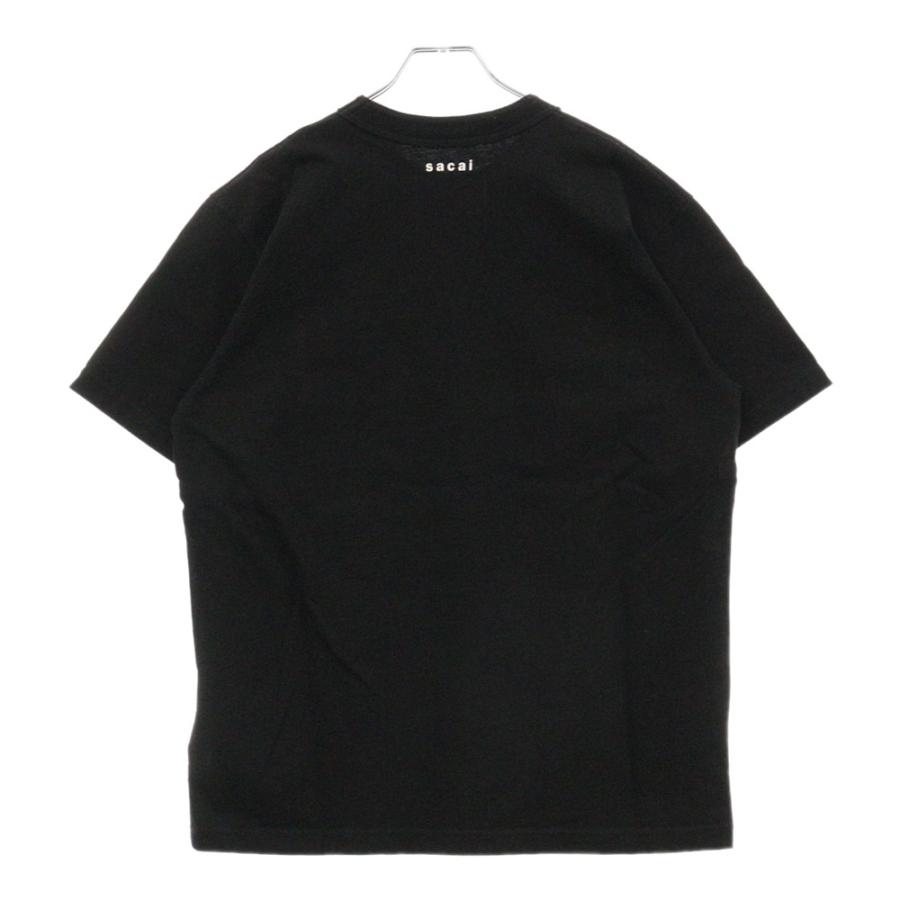 sacai Sacai サカイ 21AW ×KAWZ Embroidery Tee カウズ エンブロイ 