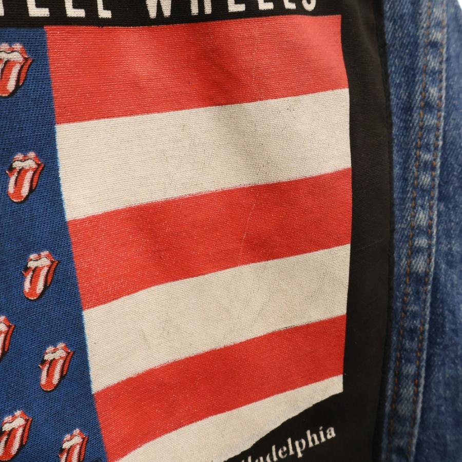 ヴィンテージ 80s 1989 Denim Jacket ローリングストーンズ ザ